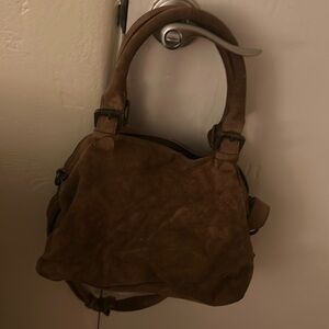 Ecote brown suede boho bag